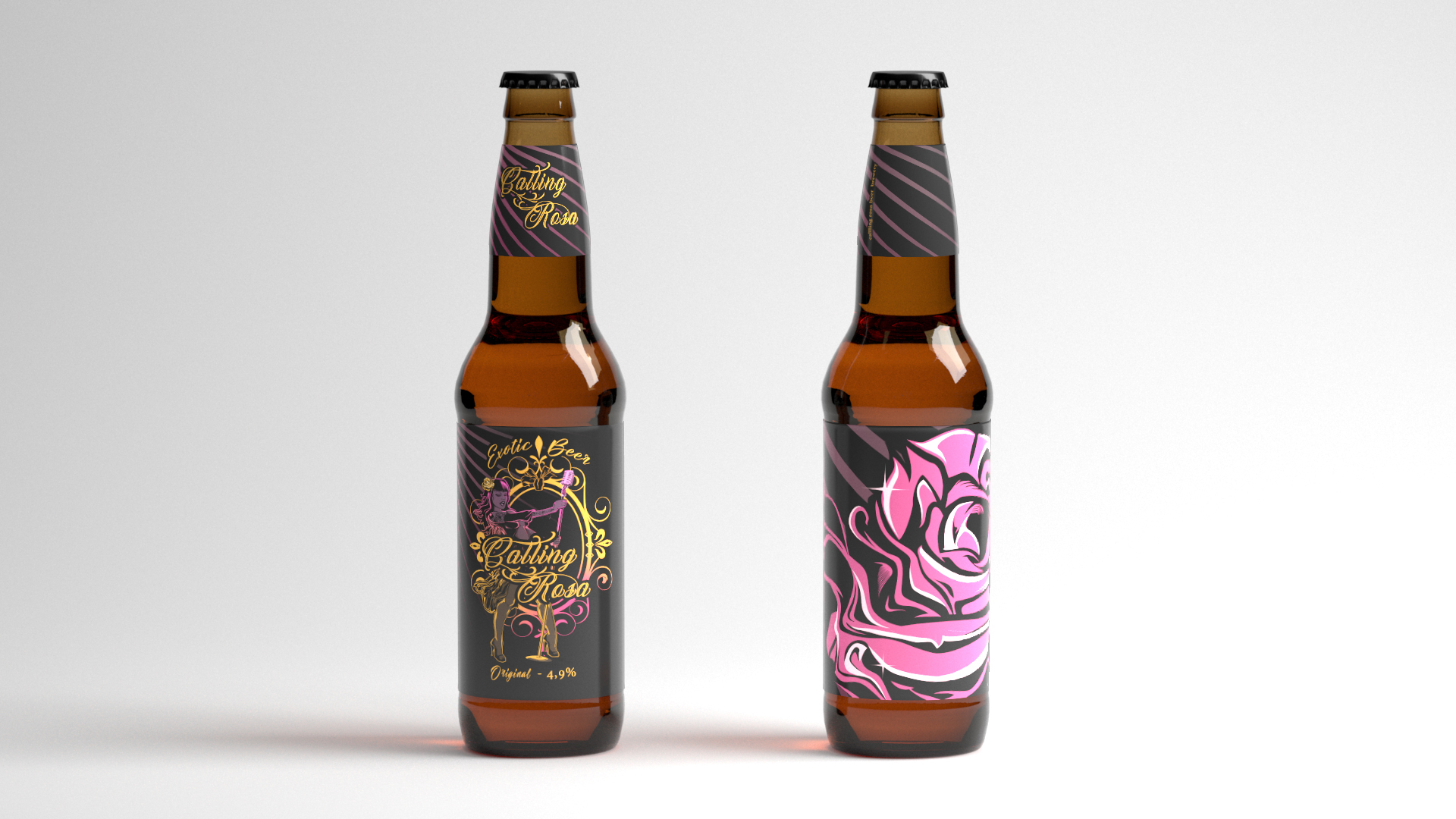studio DN Graphic design illustrations bières